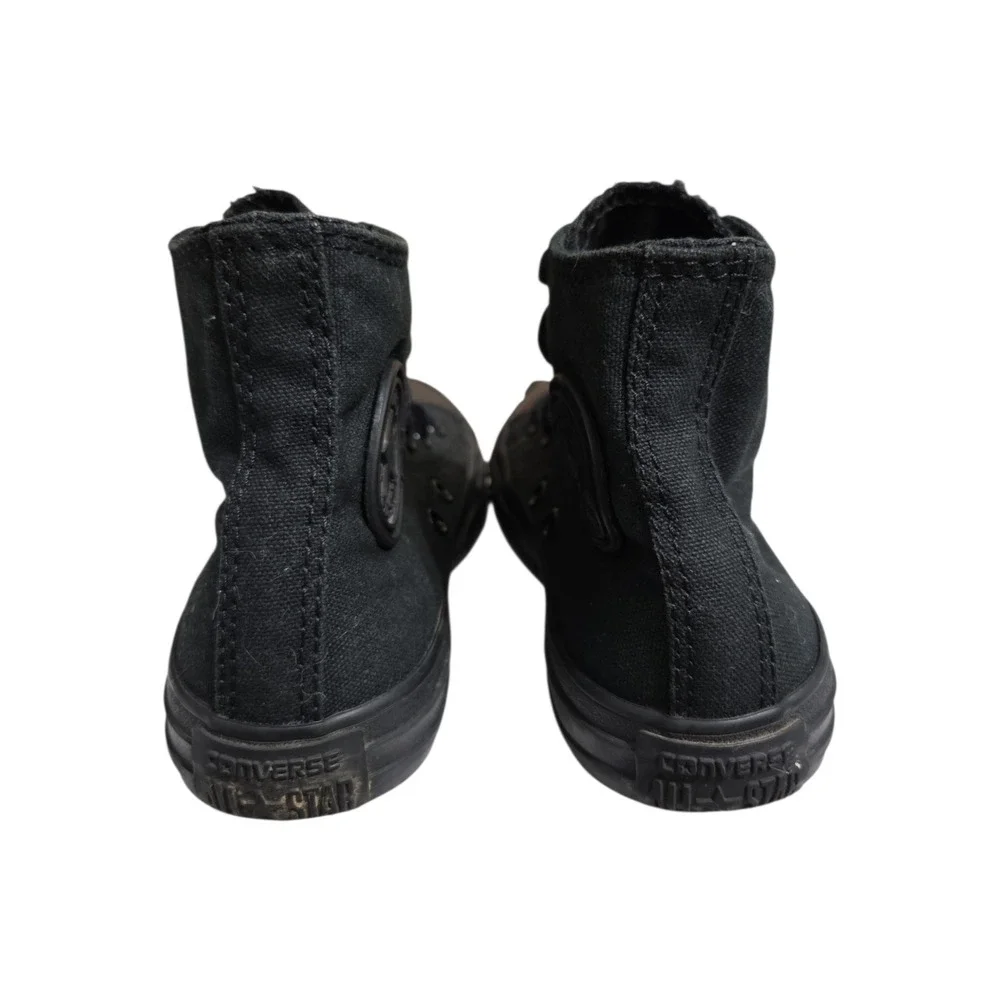 Converse Chuck Taylor All Star High Top Black Monochrome Sneakers 3S121 Youth 1‎ - Picture 4 of 6